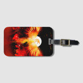 フェニックスの上昇の荷物のラベル ラゲッジタグ (正面横)