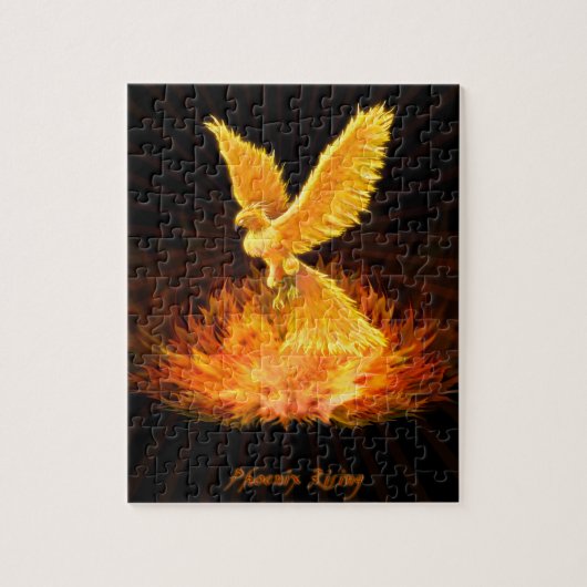 フェニックスの上昇 ジグソーパズル (縦)