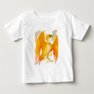 フェニックスの乳児のTシャツ ベビーTシャツ
