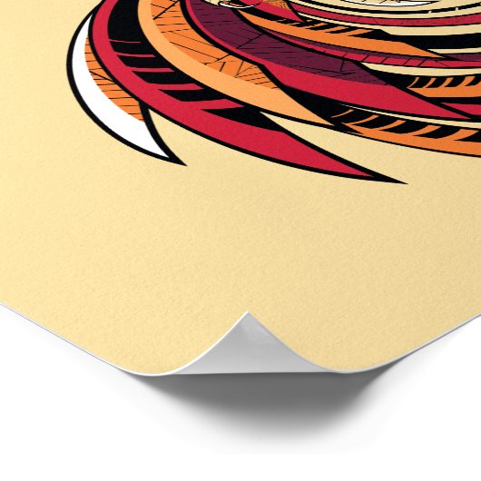 フェニックスの十字型エンブレムの順序 ポスター (角)