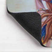 フェニックスの女神のファンタジーのマウスパッド マウスパッド (コーナー)