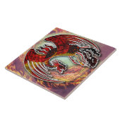 フェニックスの復活：人生の炎から立ち上がる タイル (側面)