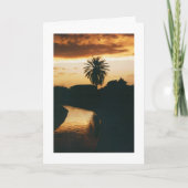 フェニックスの日没 カード (正面)