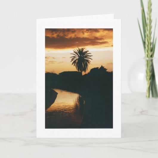 フェニックスの日没 カード (正面)