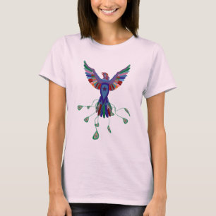 フェニックスの星のオーガニックなLadieのTシャツ Tシャツ