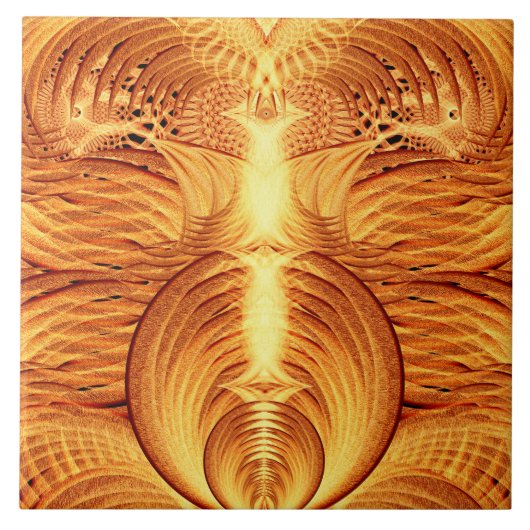 フェニックスの火 タイル (正面)