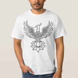 フェニックスの炎の紋章 Tシャツ