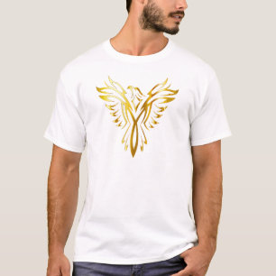 フェニックスの金ゴールド Tシャツ