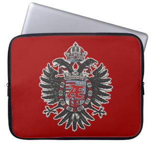フェニックスの頂上のHeraldic Ænigmaのグラフィック・デザイン ラップトップスリーブ
