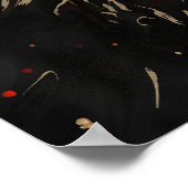 フェニックスの飛翔 - 炎の抽象的な再生 ポスター (角)