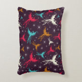 フェニックスの鳥の姿パターン アクセントクッション (正面(垂直))