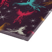フェニックスの鳥の姿パターン カッティングボード (角)