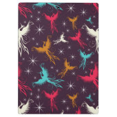 フェニックスの鳥の姿パターン クリップボード (裏面)