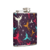 フェニックスの鳥の姿パターン フラスク (右)