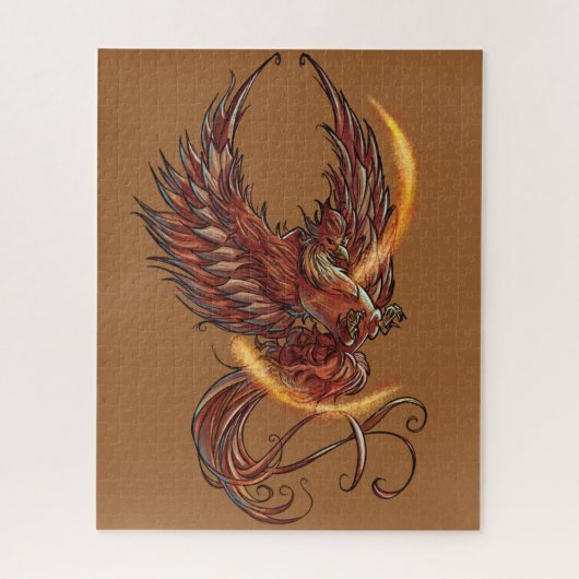フェニックスの鳥の魔法520部分のパズル ジグソーパズル (縦)
