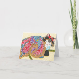 フェニックスのuchikakeのnotecard カード