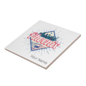 フェニックスアゾ統一されたナ州スカイラインヴィンテージUSA タイル (側面)