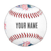 フェニックスアゾ統一されたナ州スカイラインヴィンテージUSA 野球ボール (裏面)