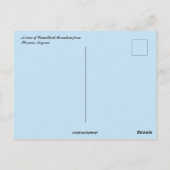 フェニックスアリゾナからのカムバック山の眺め ポストカード (裏面)