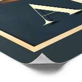 フェニックスアリゾナレトロ旅行 ポスター (角)