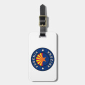 フェニックスアリゾナ ラゲッジタグ (正面縦)