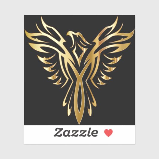 フェニックスカスタムカットビニールステッカー シール (シート)