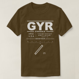 フェニックスグッドイヤー空港GYR Tシャツ