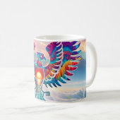 フェニックスサンライズ コーヒーマグカップ (正面右)