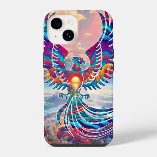 フェニックスサンライズ iPhoneケース (裏面)