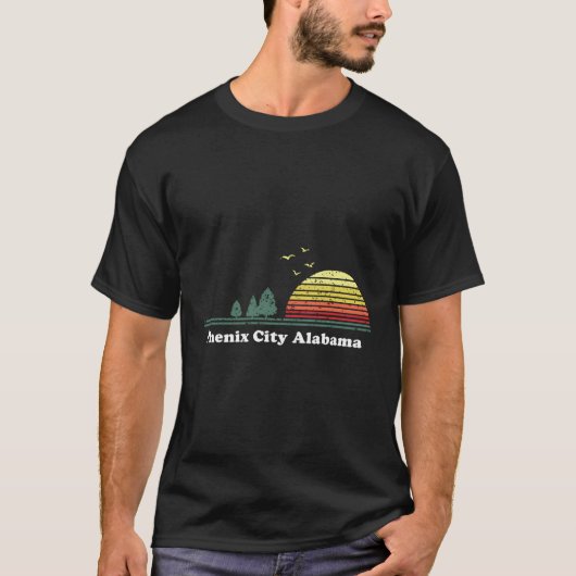 フェニックスシティアラバマプリント Tシャツ (正面)