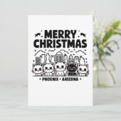 フェニックスシティアリゾナメリークリスマスキャッツUSA 招待状 (スタンド正面)