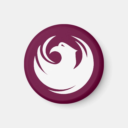 フェニックスシティアリゾナ州旗 マグネット (正面)