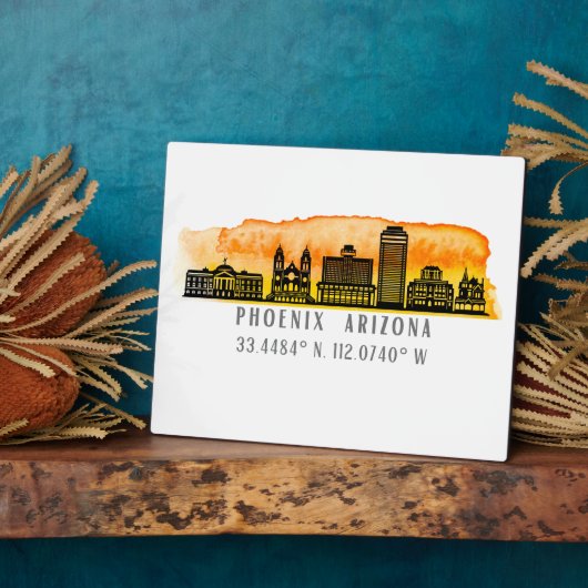 フェニックススカイラインマップ座標 フォトプラーク (側面)