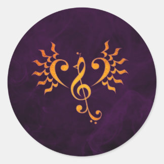 フェニックスソングステッカー ラウンドシール