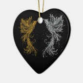 フェニックスツインズ セラミックオーナメント (左)