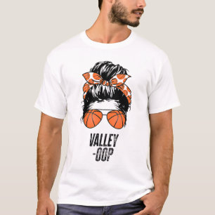 フェニックスバスケットボールバレー – Oop messy bun sun baske Tシャツ