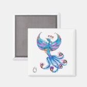 フェニックスバードアート – ボイジャーマグネット マグネット (正面/裏面)