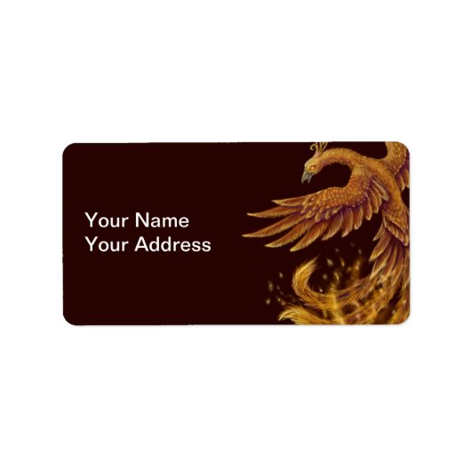 フェニックスバードラベル ラベル (正面)