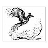 フェニックスバード飛んでいる《鳥》ハヤブサイーグルホークファイアフレーミング ラバースタンプ (インプリント)