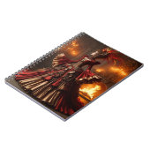 フェニックスファイアクイーンステームパンク産業ビクトリアン産業 ノートブック (左側)