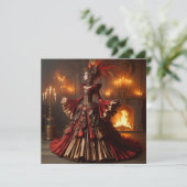 フェニックスファイアクイーンステームパンク産業ビクトリアン産業 招待状 (スタンド正面)