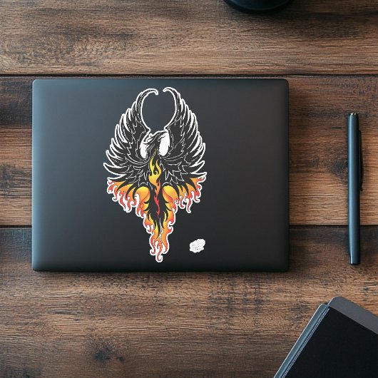 フェニックスファイアバードの部族の炎 シール