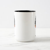 フェニックスファイアバードの部族の炎 ツートーンマグカップ (中央)