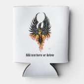 フェニックスファイアバードの部族の炎 缶クーラー (正面)