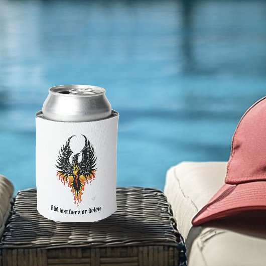 フェニックスファイアバードの部族の炎 缶クーラー