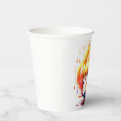 フェニックスファイアバード子供の誕生日 紙コップ (右)