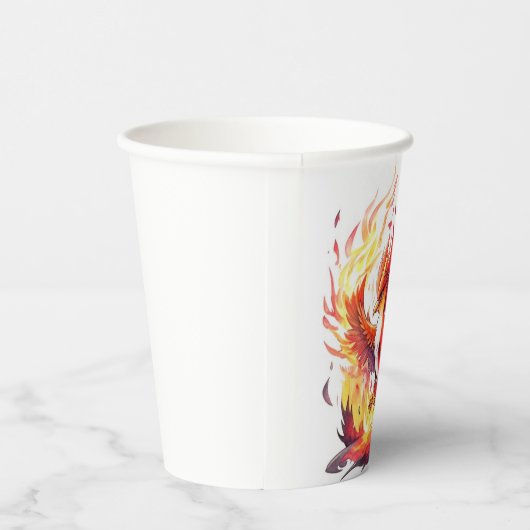 フェニックスファイアバード誕生日 紙コップ (右)