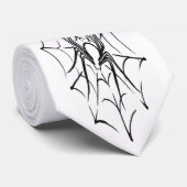 フェニックスベンジャーミン著入れ墨のくものタイ ネクタイ (ロール)