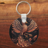 フェニックスボタンキーリング キーホルダー (裏面)