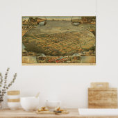 フェニックスマップ ポスター (キッチン)